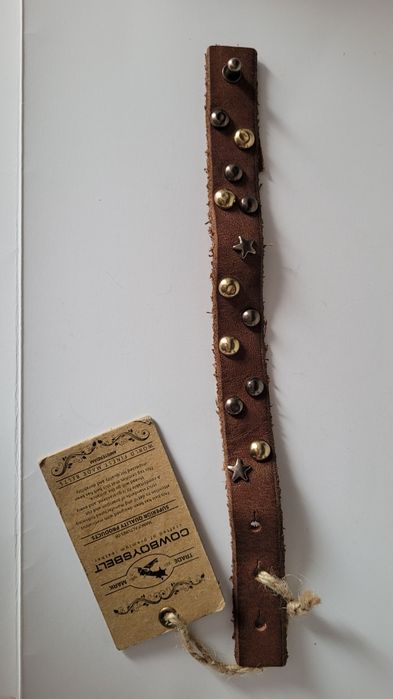 CowboysBelt bransoletka skórzana 17-21 cm