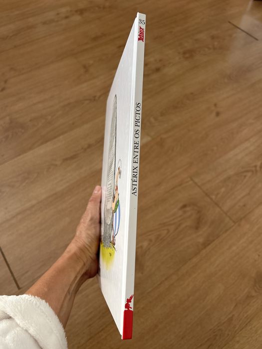 Livro banda desenhada Asterix entre os Pictos