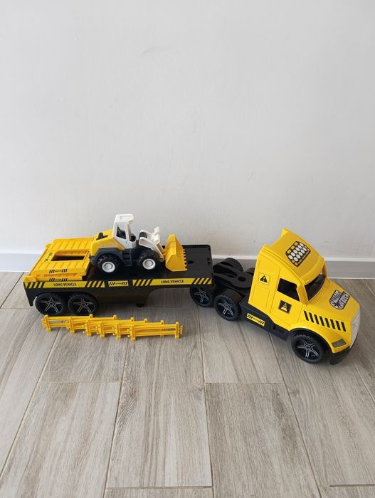 Magic Truck Technic laweta ze spychaczem Wader