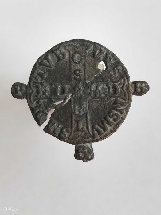 Selo "Saint Benedict" chumbo  Лот 223