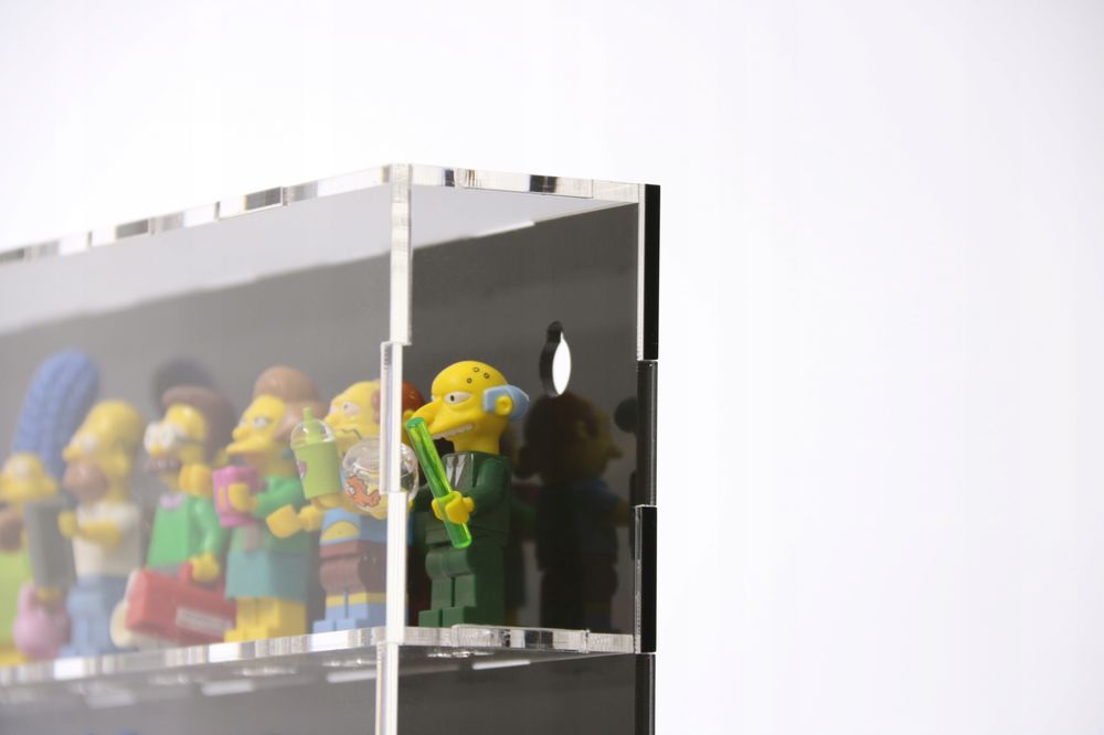 Duża Gablota Pojemnik Witryna Na 50 Lego Minifigurki Figurki