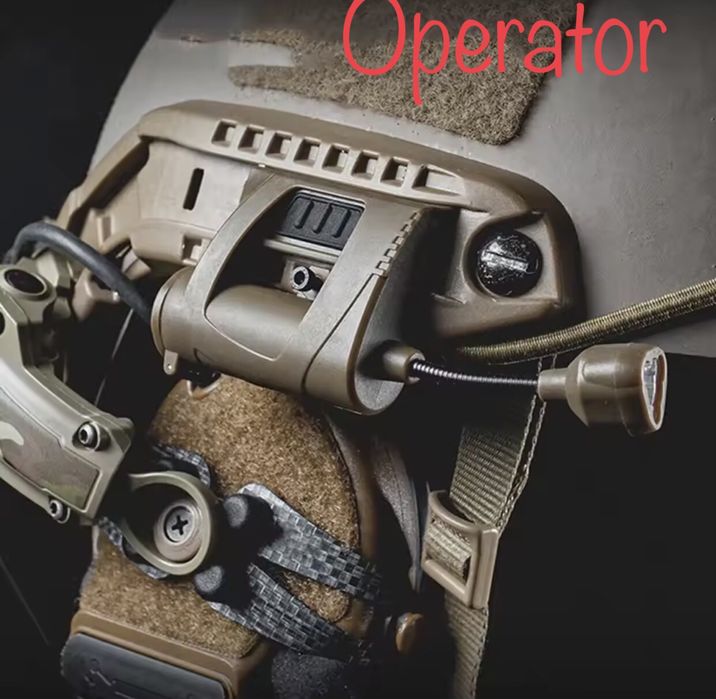 Тактичний ЛІХТАР ДЛЯ шолома з БАТАРЕЙКОЮ, 3-режимний СВІТЛОДІОДНИЙ