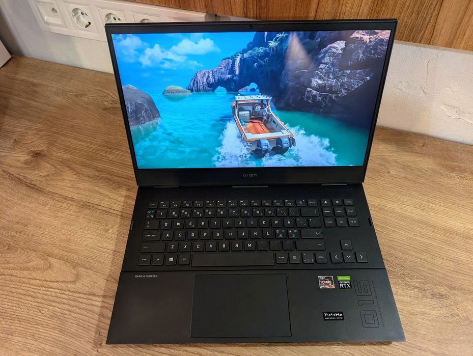 Ігровий ноутбук  HP Omen 16 / Ryzen 7 5800H / RTX 3070 / RAM 16Gb / SSD 512Gb / Гарантія / ОПТ