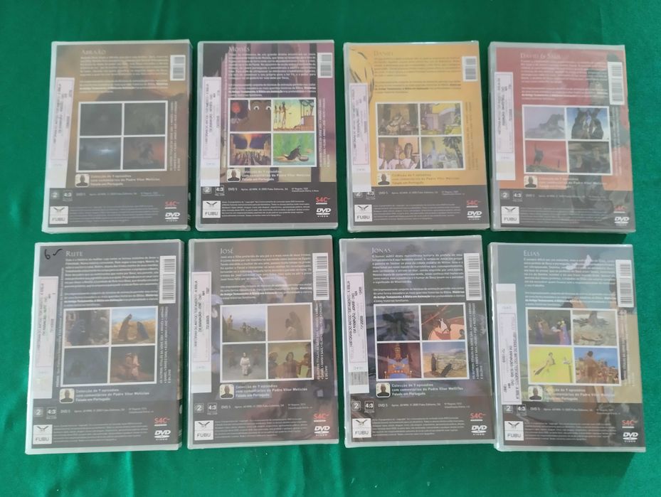 A Biblia em animaçao 8 DVDs