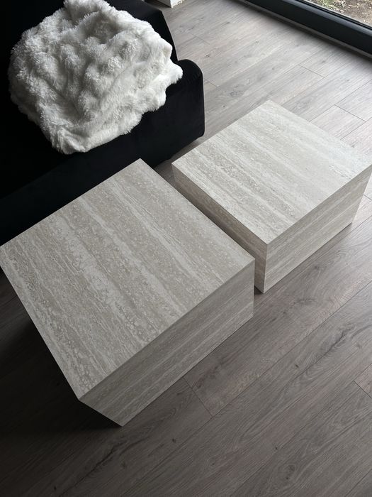 Zestaw dwóch stolików kawowych jysk