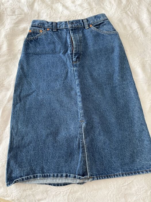 Джинсова спідниця Levis