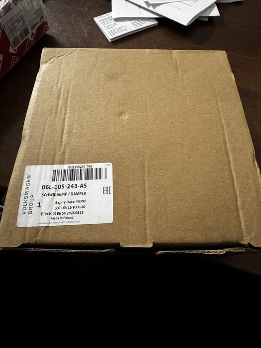 Шків колінвалу 06l105243as