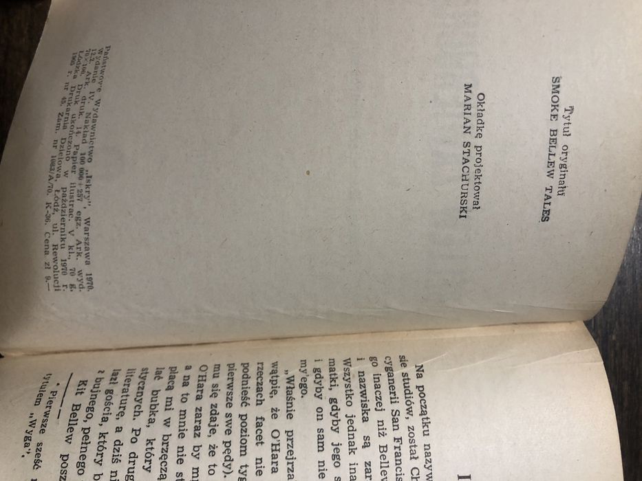 Książka „Bellew Zawierucha”