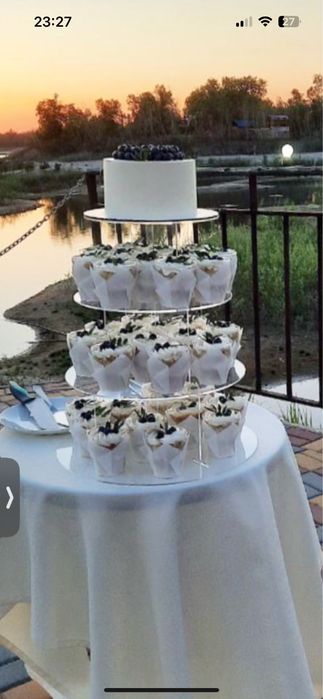 Аренда подставки под торт  капкейки трайфлы по городу Запорожье