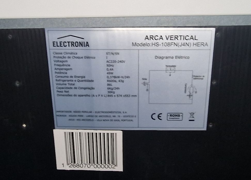 Arca frigorífica