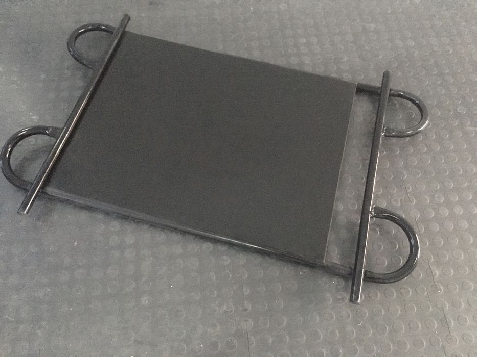 Plataforma para peso morto com bandas elásticas