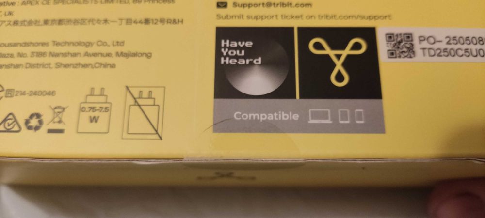 Tribit PocketGo 7wНова  Bluetooth колонка