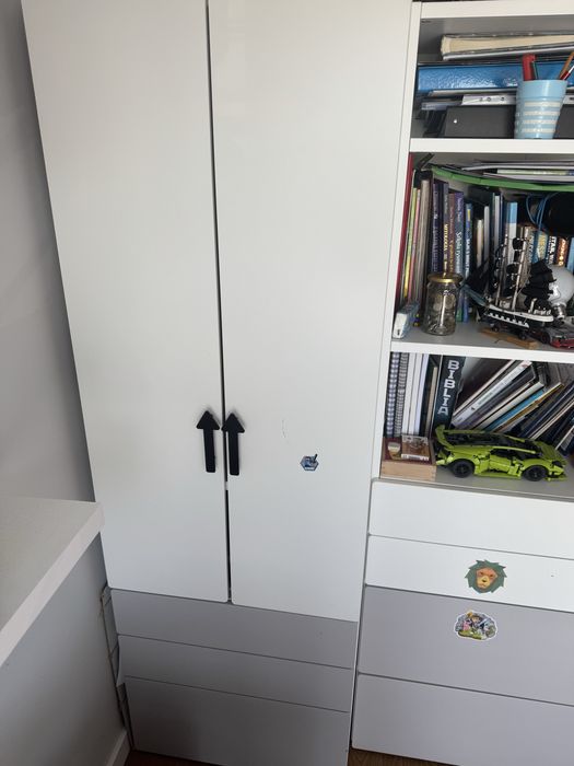 Szafa komoda komplet Ikea Smastad/Platsa biurko