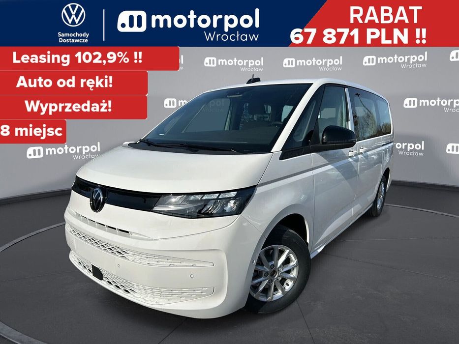 Volkswagen Multivan BASIC FAMILY/8 osób 2.0TDI 150 KM długi r.o. (L2)