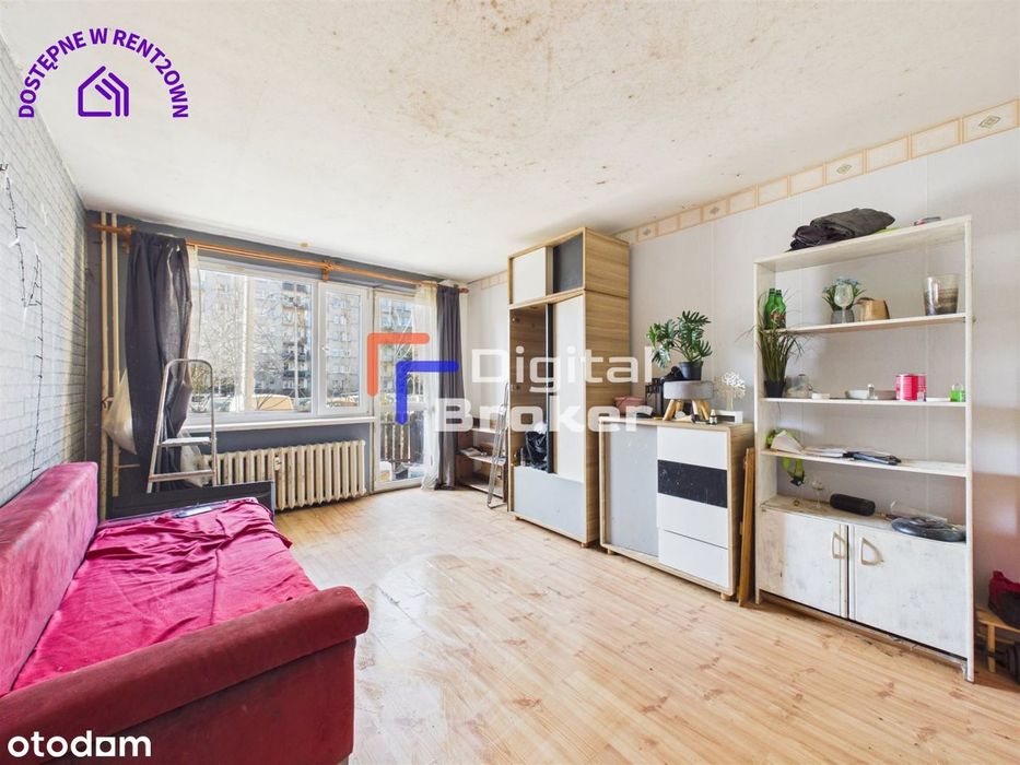 Ligota | 42m² | 2 pokoje | Parter