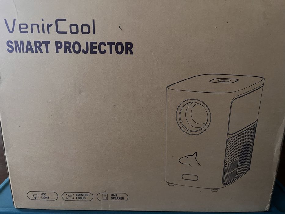 Projetor com suportes