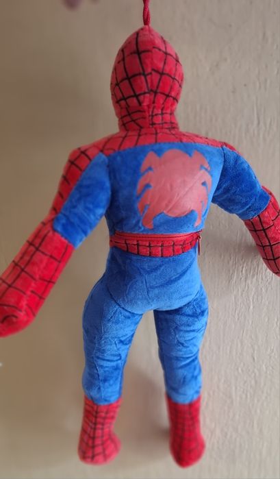 Śliczna maskotka Spiderman, miękki plusz, 40cm, super
