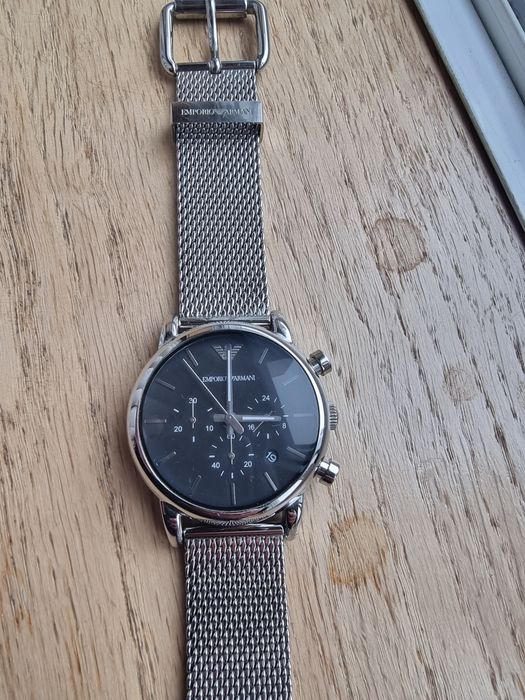 Relógio Emporio Armani Renato Chronograph – Original c/ Certificado