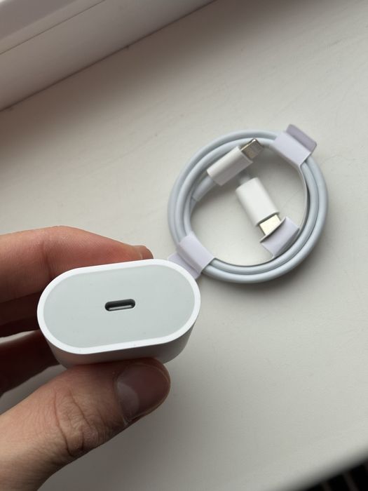 Apple Быстрая зарядка Туре С ОРИГИНАЛ 20W блок лайтинг шнур провод