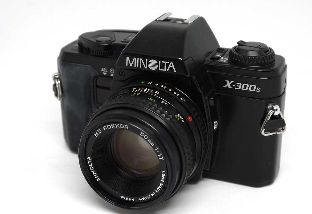 Máquina Fotográfica Analógica MINOLTA X-300s usada