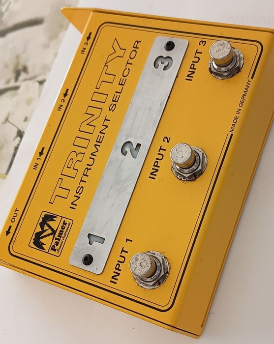 Pedal Trinity instrument seletor Palmer