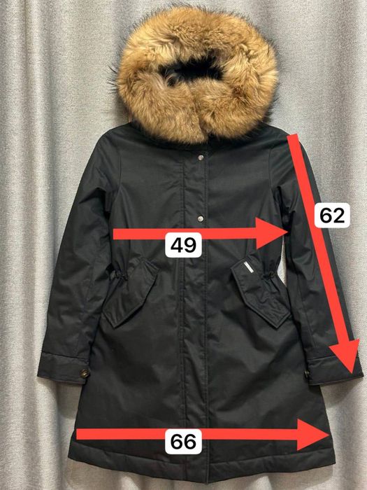 Стан нової. Woolrich, жіноча парка, куртка подовжена. 14 р-р