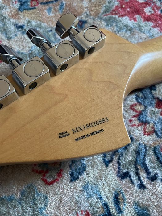 Fender Player Jaguar (Mexico) — Sonic Red