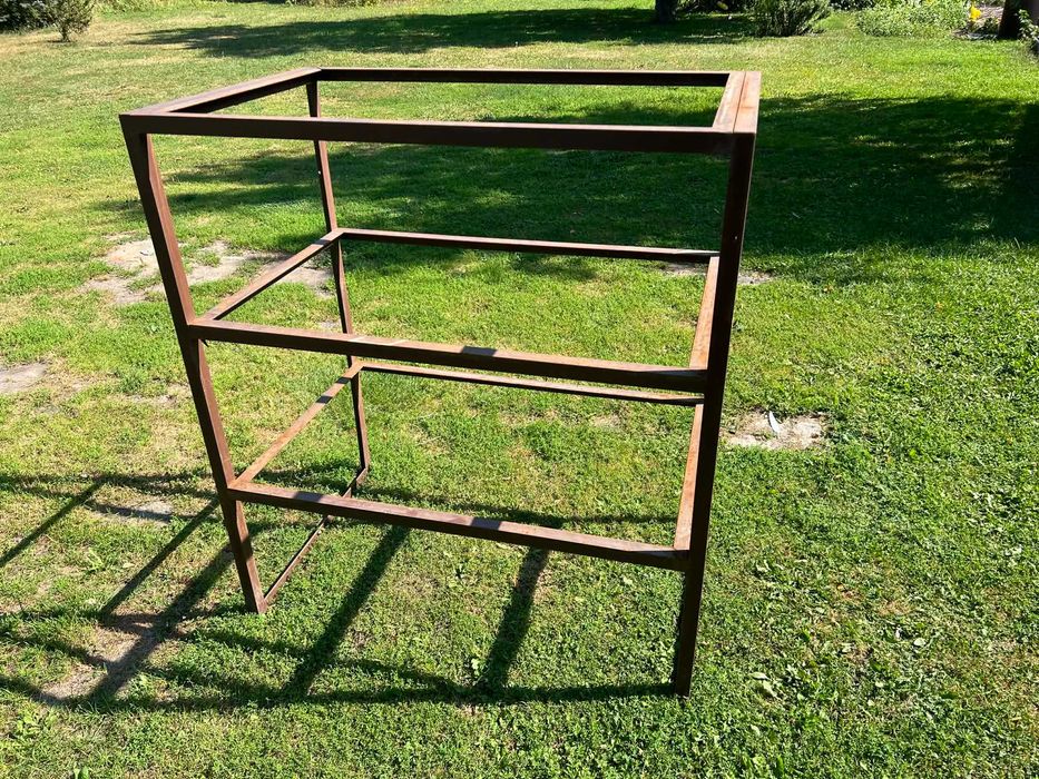 Regał akwarystyczny, warsztatowy 118 x 71 x 130 cm spawany, solidny