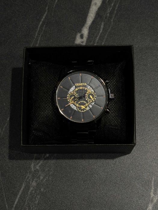 Zegarek meski czarny