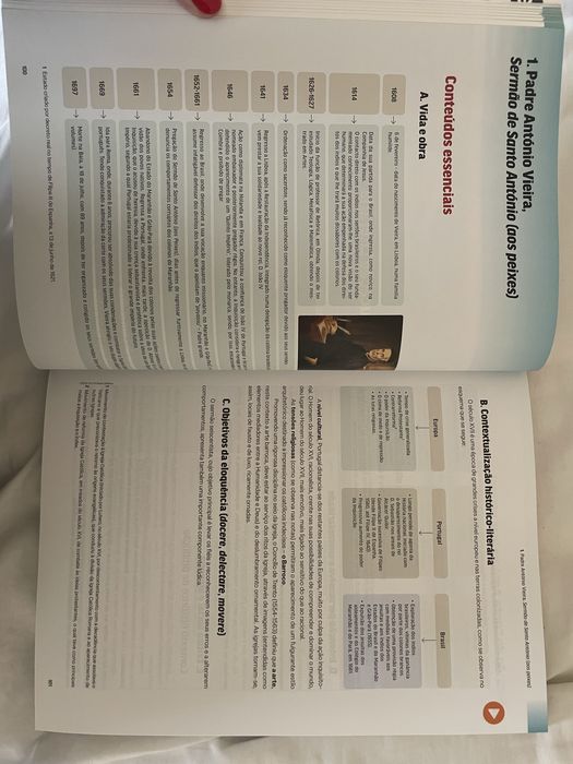 Livro Preparação para o Exame Final Nacional Português 12° ano 2025