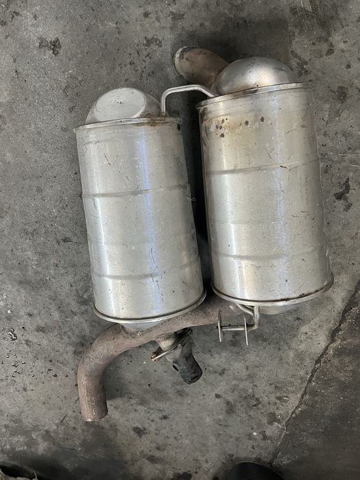 Wydech komcowy puszka bmw e39 v8 tlumik