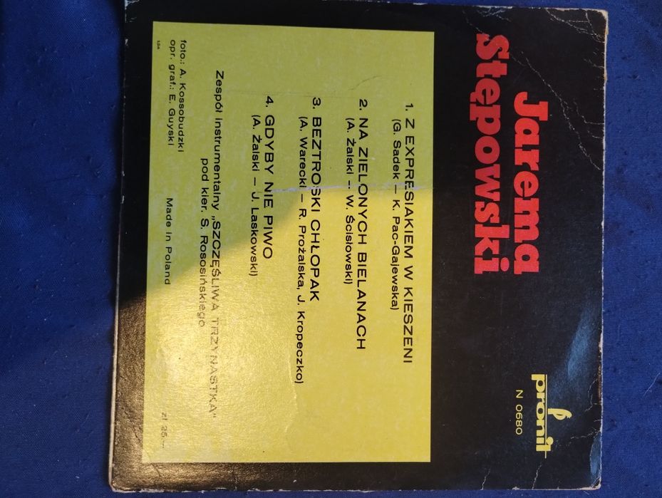 Płyta winylowa Jarema Stępowski