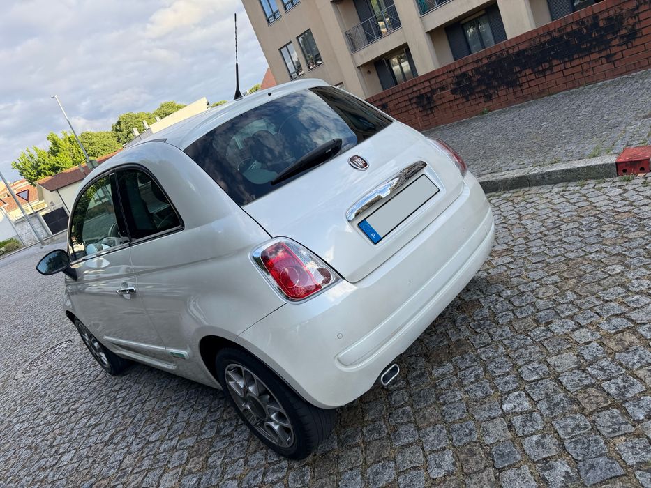 Fiat 500 - Caixa Automática - GPS / CarPlay - 0.9 TwinAir - Tecto
