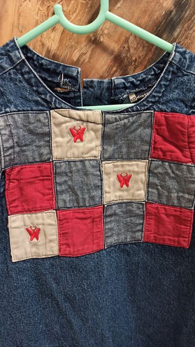 Sukienka jeans 7-8 lat