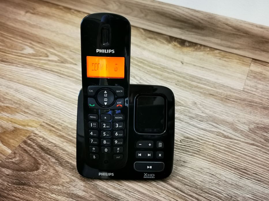 Telefon Bezprzewodowy PHILIPS CD175 - Uszkodzony.