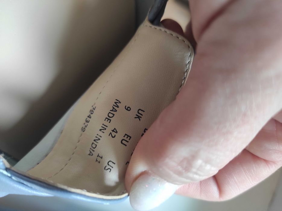 Мокасини жіночі  42 -43 шкіряні