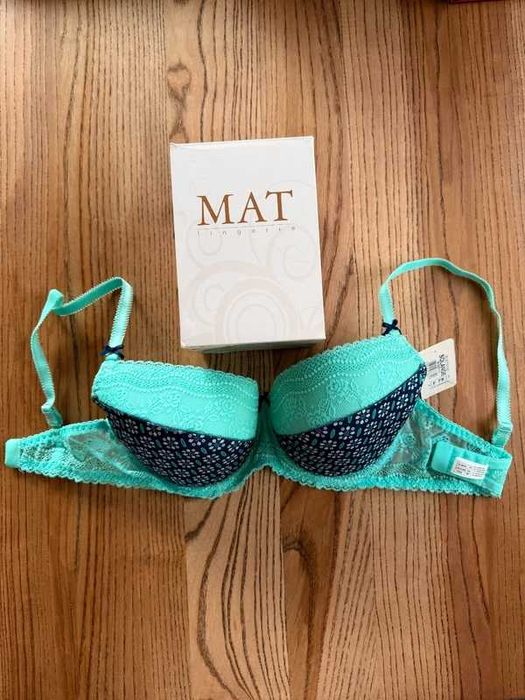 Nowy biustonosz MAT Solange push-up 75F / 34E z metką