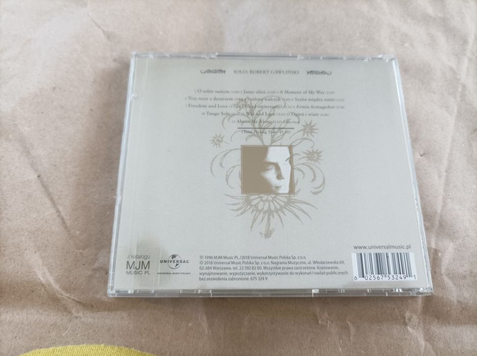 Płyta CD Robert Gawliński SOLO