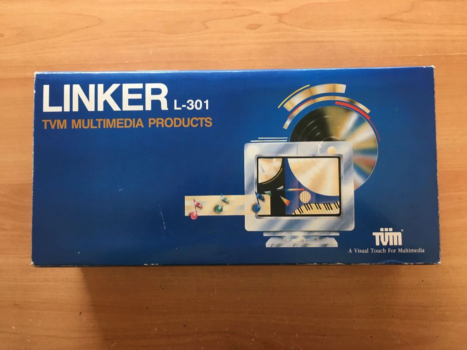 Linker L-301 switch de video e Audio comutador