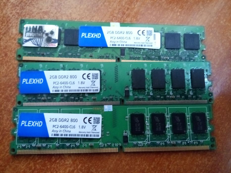 Модулі пам'яті DDR1 DDR2 DDR3 для ПК