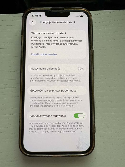 iPhone 13 Pro 128GB Graphite- stan idealny + dużo etui!