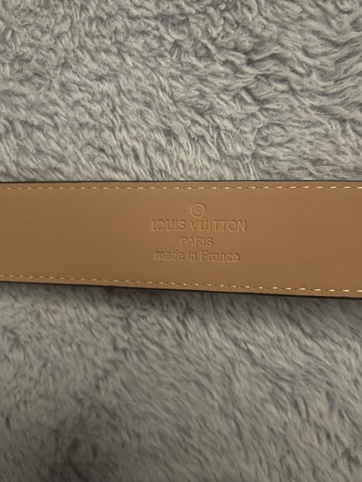 Pasek Louis Vuitton Czarny