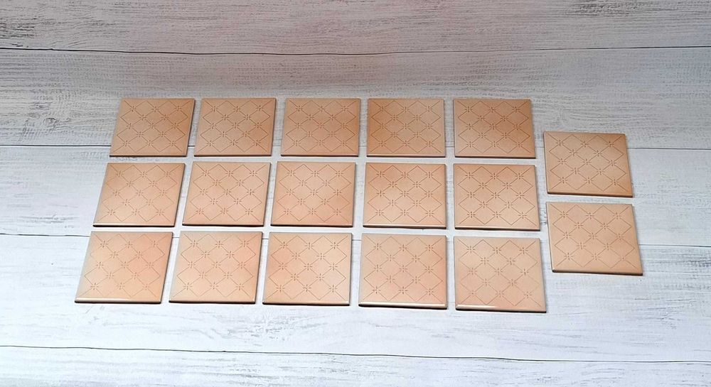 Płytki ceramiczne kafelki Opoczno Retro Loft Vintage PRL 1986r