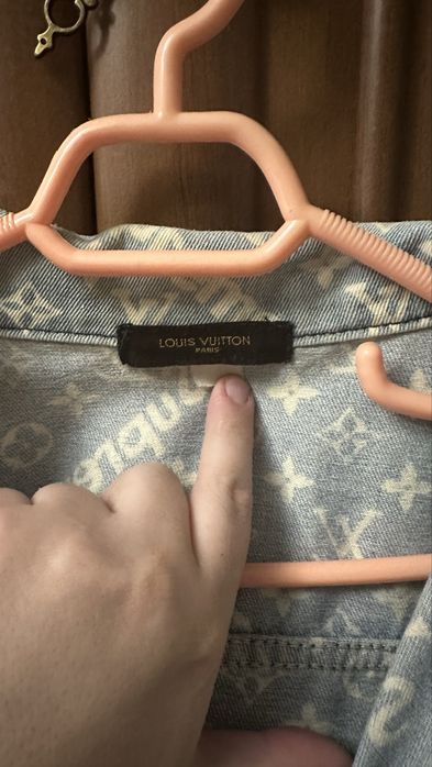 Джинсова куртка Supreme Louis Vuitton