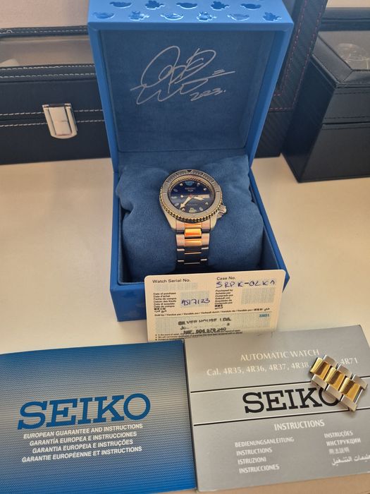 Seiko 5 Sports SPRK01K1 automático
55th anniversary COI