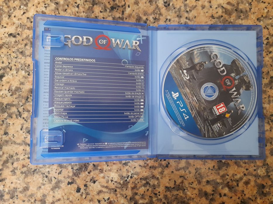 Jogo ps4 God of War