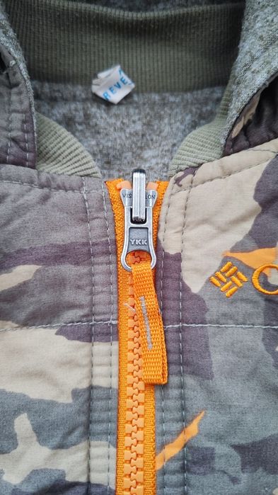 Двостороння тепла куртка на хлопчика columbia