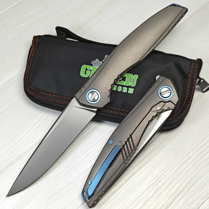Складний ніж GREEN THORN 110 Lee Kickstop VG10 (Широгоров)складной