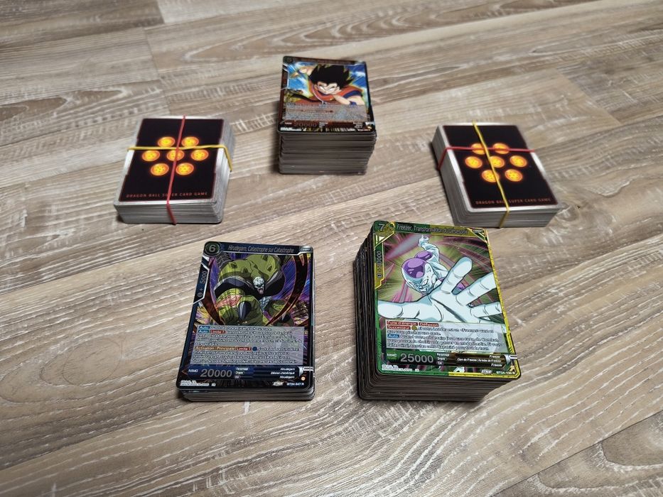 Dragon Ball Super - Lote 425 Cartas Foil (brilhantes)