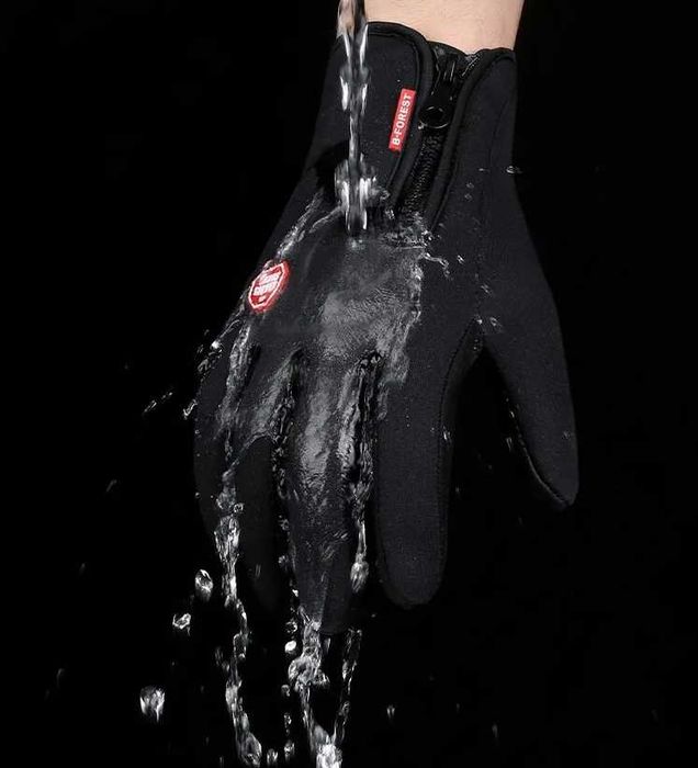 Перчатки утепленные мужские  Унисекс XL д сенсорного экрана, ветрозащи